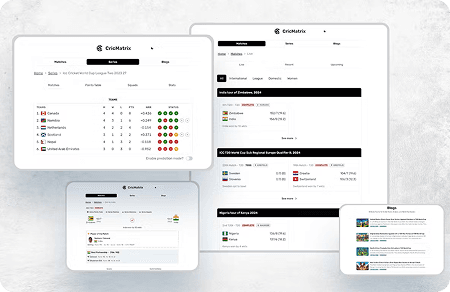 CricMatrix project preview